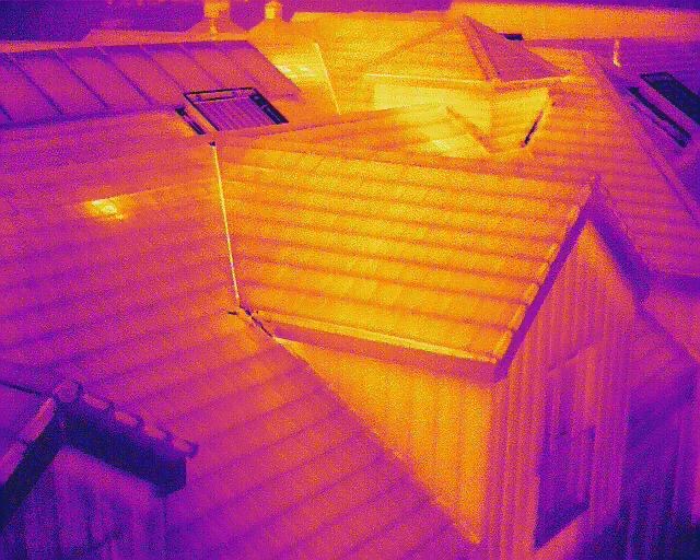 Thermal Imaging Roof Survey Image Stockton-on-Tees